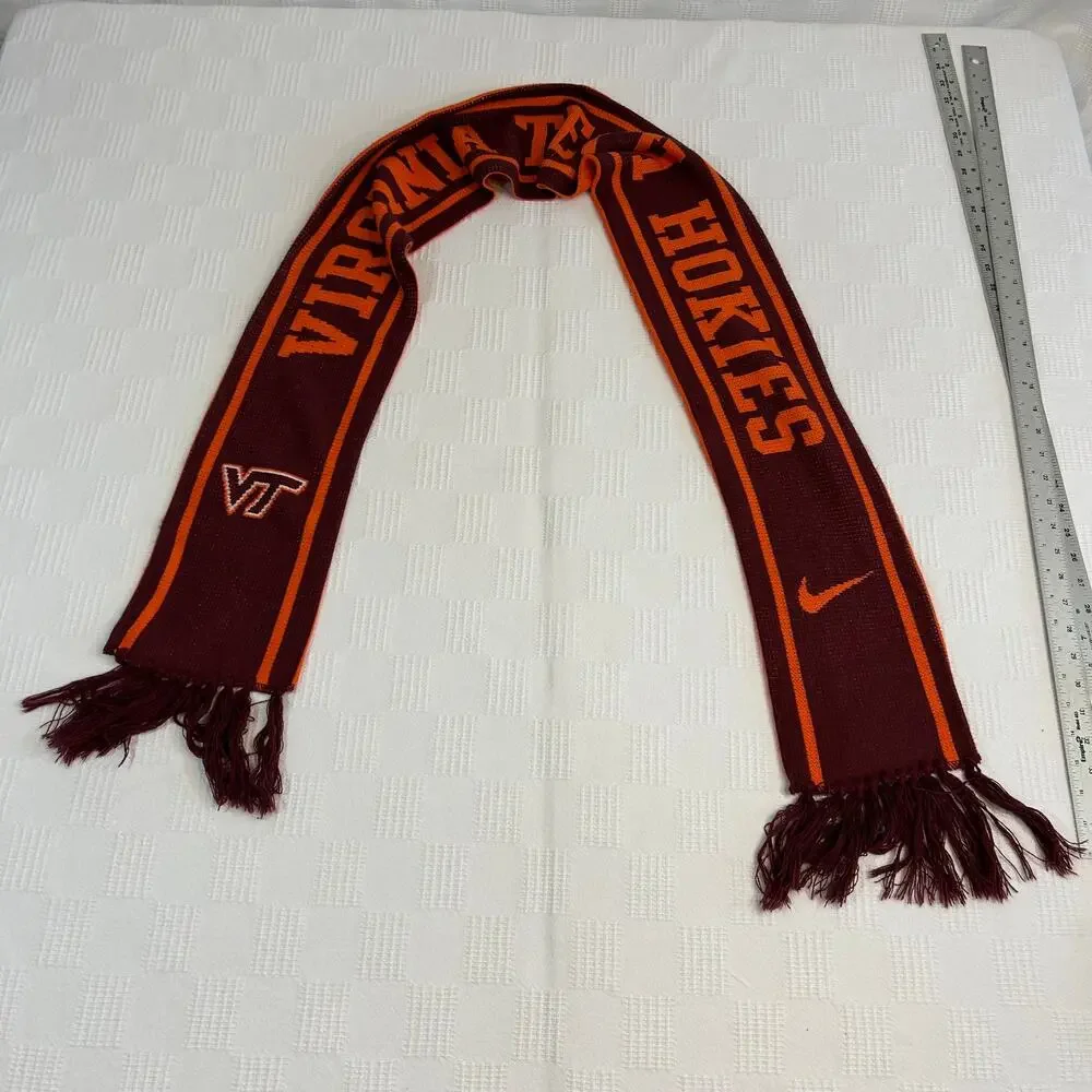 Virginia Tech Hokies Knit Scarf Nike 64